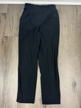 Lululemon Your True Trouser Pant Black High Rise Office Work Size 4 Casual